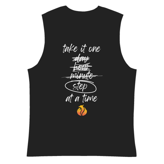 One Step Muscle Shirt - Phoenix Ash Apparel